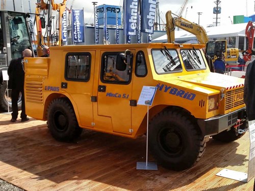 Minca 5 1h Hybrid Personnel Carrier Mantrip Npkce Minca 5 1h