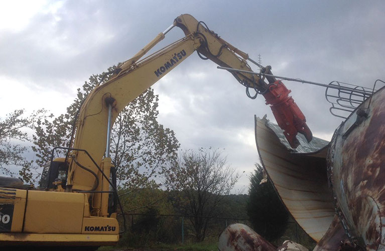 Steel Silo & Tank Demolition