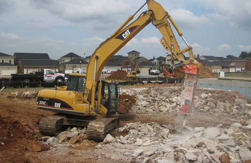 Home Building Foundation Excavation