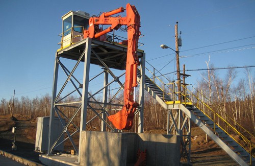 Rail Car Unloader