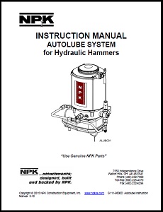 Carrier Mounted Autolube Instruction Manual