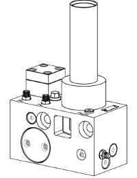 NPK G025 hammer mounted autolube