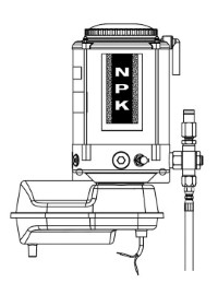 NPK G075 carrier mounted autolube