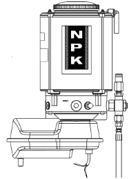 NPK G100 carrier mounted autolube