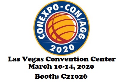 ConExpo / ConAgg logo with NPK booth number