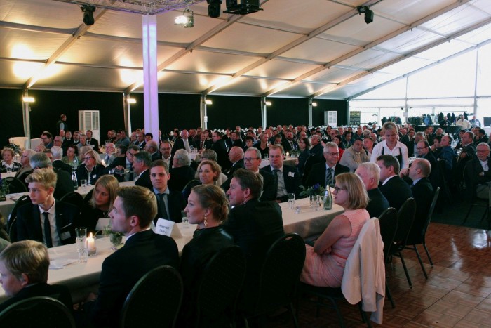 Guests at the Paus 50 year celebration