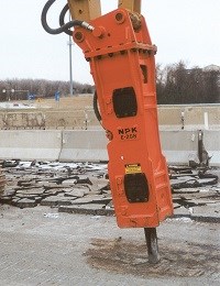 E208 hydraulic hammer