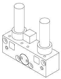 NPK G050 hammer mounted autolube